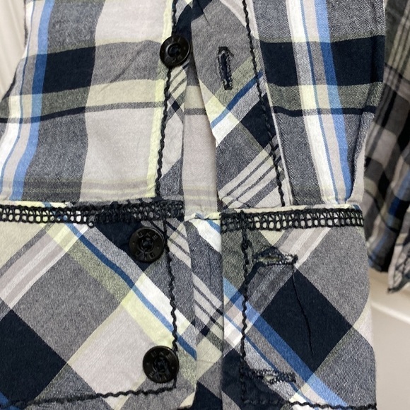 BKE athletic fit button up collared shirt men’s size XL long sleeve shirt Buckle - Picture 5 of 8